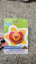 Sesame Street Beginnings Pacifier 0 Months Elmo Red