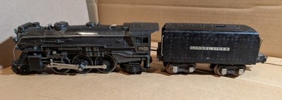 Lionel Gunmetal 225E And Black 265W Tender (Missing Whistle)