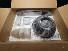 HUNTER 53327 Builder Low Profile Ceiling Fan w/ LED light ,54" L,120VAC Bronze