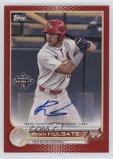2022 Topps Pro Debut Red Auto 2/10 Ryan Holgate #PD-21 Auto 0ko
