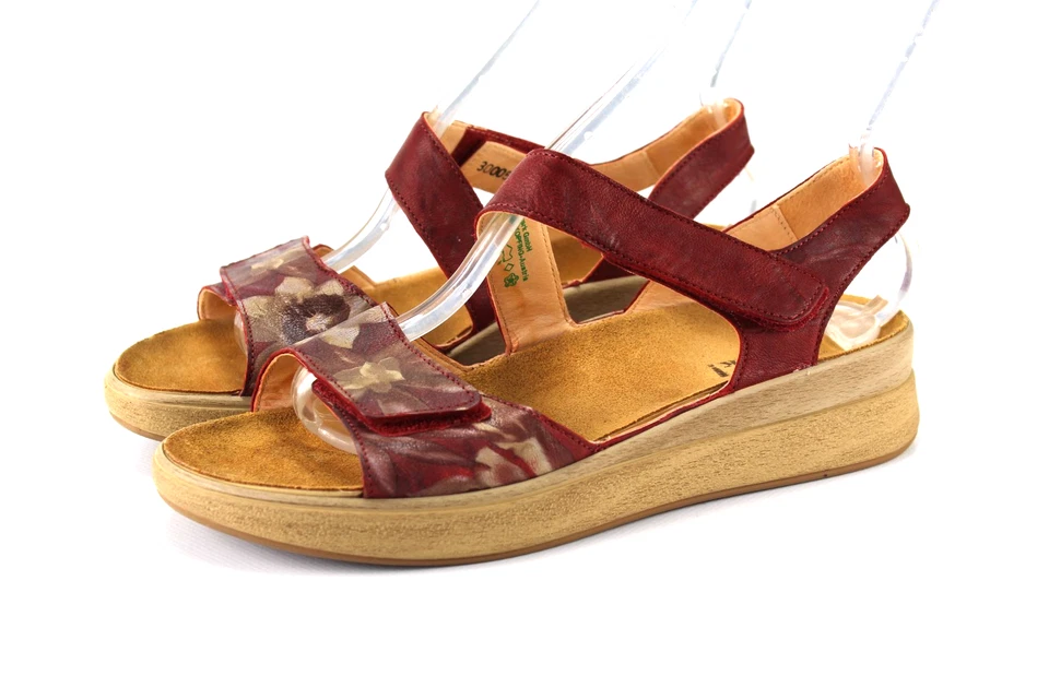 Think Gr.39 Damen Sandalen Sandaletten Slipper Leder Sommer TOP R 448 - Bild 2 von 4