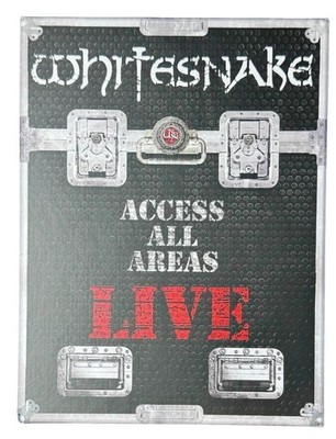 Whitesnake ~ 2025 Access All Areas Live Rhino 8 CD Disc Box Set NM + Poster Book