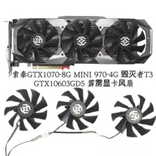 A Set Of Fans For ZOTAC GTX1070 8G MINI GT970 4G GTX1060 3G Video Graphics Card