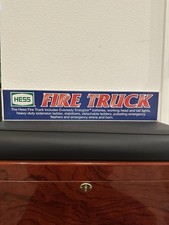 Hess 2000 Toy Fire Truck with Ladder - New In Original Box Collectible