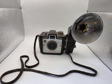 Vintage 1950's Kodak Brownie Holiday Flash Camera Kodalite Midget Bakelite
