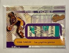 2002 Lisa Leslie Sparks The Ticket 234/450 Authentix