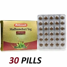 5 x Baidyanath Madhumehari Yog with Gold 30 Tablets Each | FREE SHIP