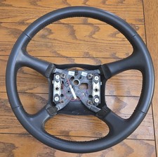 1999-2002 Gm Suburban Tahoe Silverado Sierra Leather Steering Wheel Oem Nice