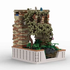 Hot Sale Roman Ancient Aqueduct for Roman Antique Series 1067 Build Moc