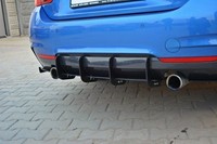 Heckansatz Diffusor Passend FüR Bmw 4Er Coupe / Gran Coupe / Cabrio M-Paket F32