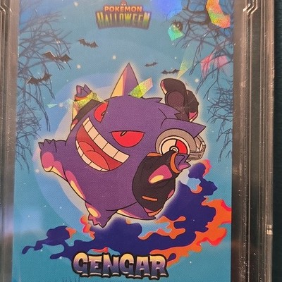 Gengar 2024 Pokmon TCG Halloween Holo Ghost Type Pokmon Card CGC 10  Pristine | eBay