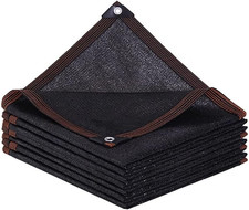 Shade-Cloth-70 -For-Garden-Plants-6X3 FT, Black Sun-Block Shade Cover Mesh Tarp