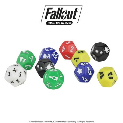 Fallout: Wasteland Warfare - Extra Tabletop Dice Set ($27 MSRP)