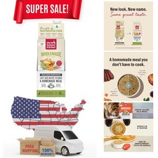 Human Grade Wholemade Dehydrated Whole Grain Chicken Dog Food, 1.5 oz x10 30.35 per pound