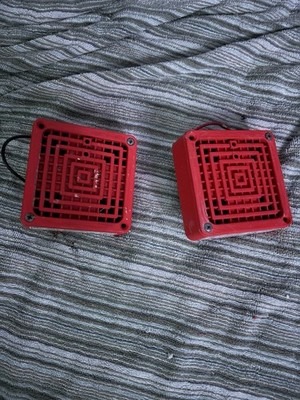 Simplex 2901-9806 Fire Alarm Horns Lot Of 2 Nonfunctional 