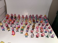 Peppa Pig  Friends Toy Lot Of 75 Mixed Collection Figures Hasbro