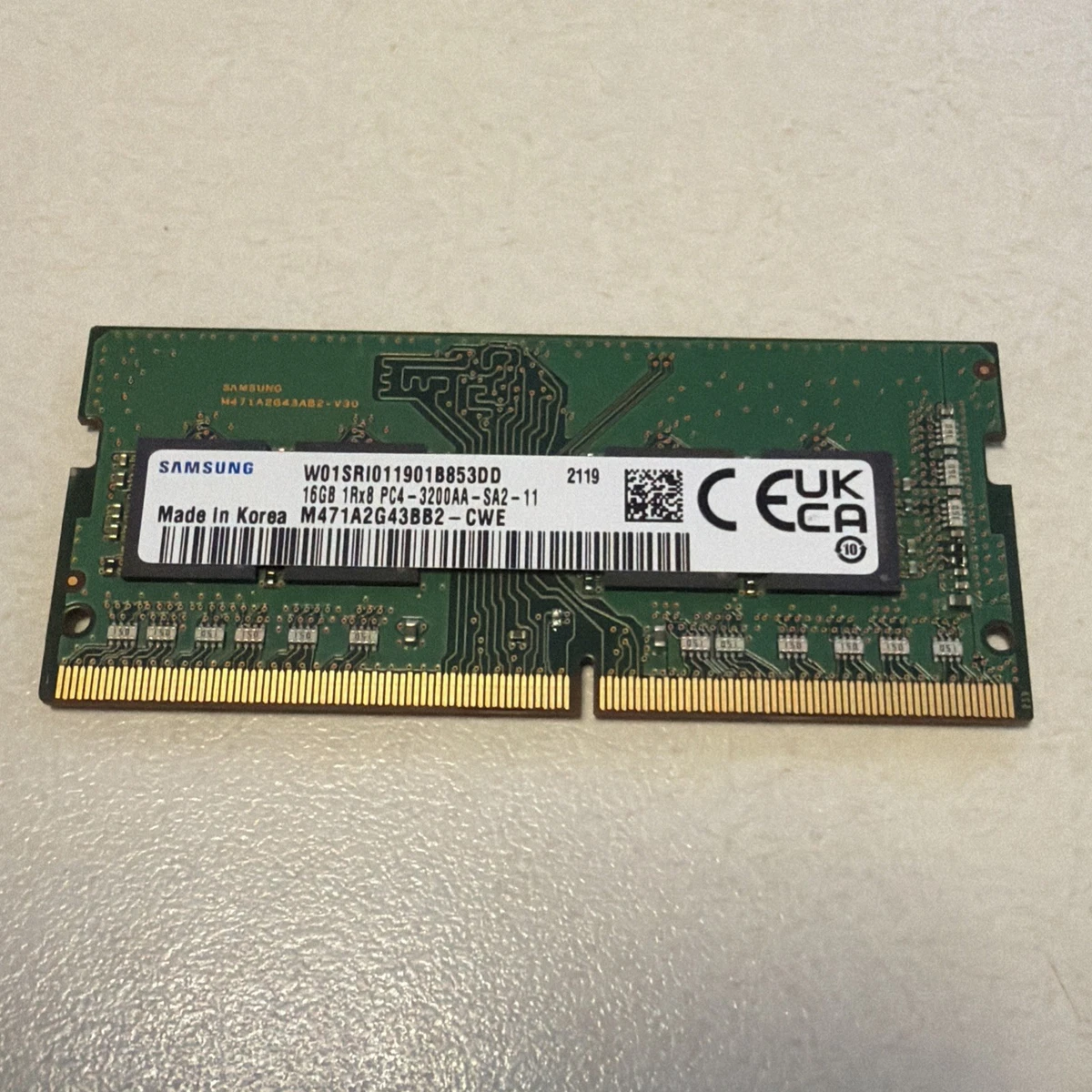 Samsung DDR4 SDRAM 16 GB Total Capacity Memory (RAM) for sale | eBay