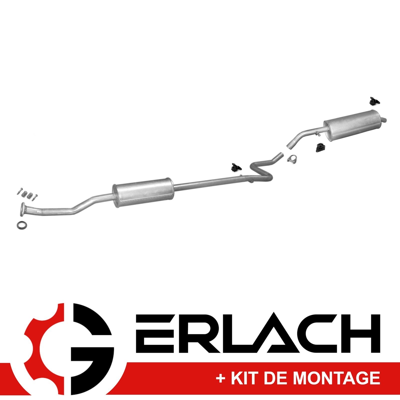 Silencieux echappement Citroen C2 1.4 pour supprimer le bruit de pot perce