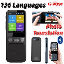Smart Voice Translator Bluetooth Portable Two-Way Language Photo Translation AU