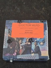 DOCTOR WHO - SERIES 11 & 12 UK EDITION FACTORY SEALED ARCHIVE BOX -59 AUTOGRAPHS
