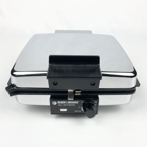 Black & Decker G48TD Grill Wafflebaker Square Waffle Maker | eBay