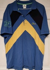 VTG Lacoste Alligator Rugby Style Polo Shirt, Sz 7, 90s