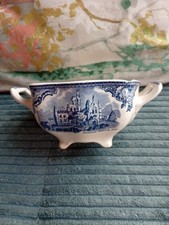 schöne Sahneschale Vorlegesch. Johnson Bros Old Britan Castelles England Vintage