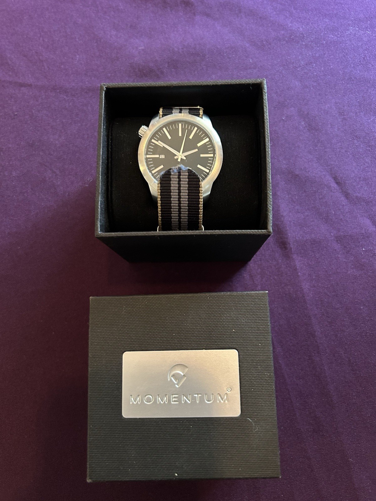 Momentum 3 sport watch with date set New I Box With Extra Watch band