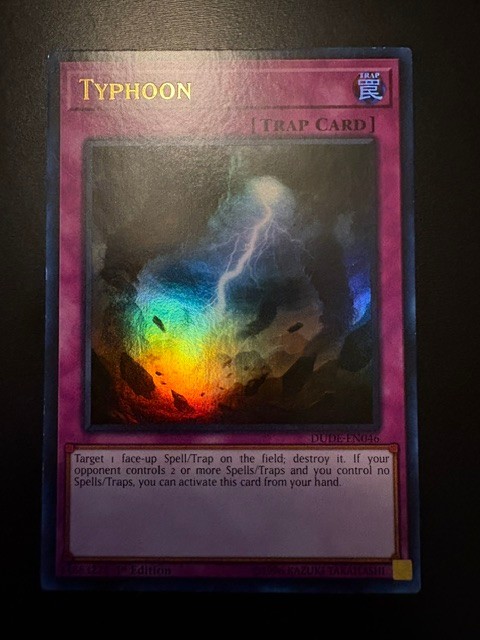Typhoon DUDE-EN046 Duel Devastator 1st Edition - LP - Yu-Gi-Oh!