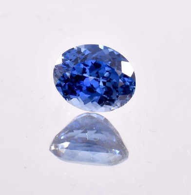 AAA+ Flawless 15 x 13 mm Natural Royal Blue Ceylon Sapphire (GIT Certified)