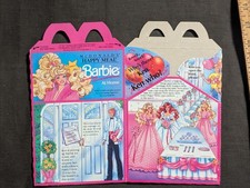 Vintage Collectors Barbie McDonald's Happy meal box