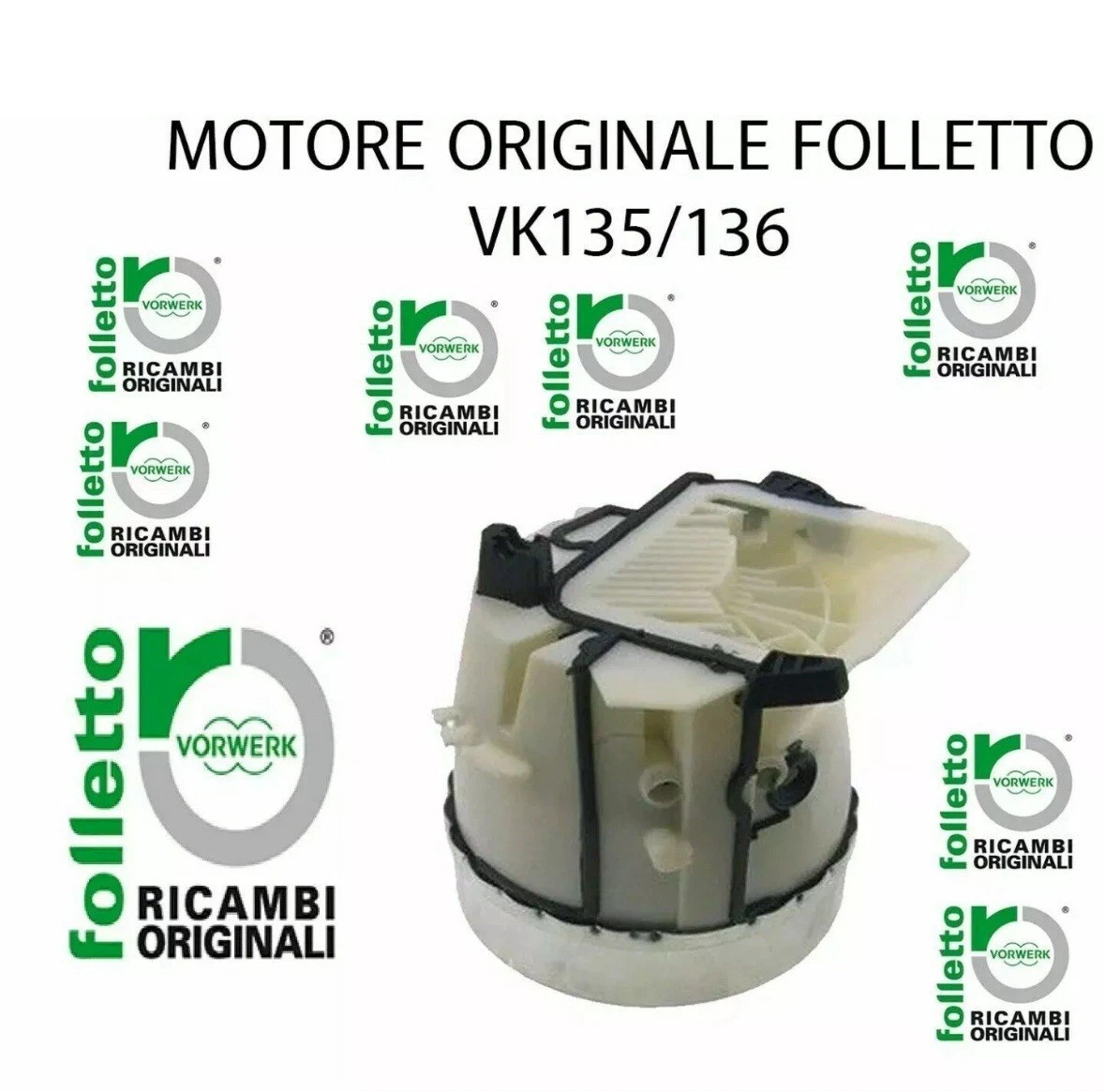 M135 - BASTONE MANICO COMPATIBILE PER ASPIRAPOLVERE VORWERK FOLLETTO VK 135 VK 136