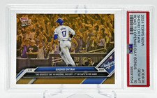 2024 Topps NOW Shohei Ohtani Road To Opening Day Bonus 3 HRs #ODB-38 PSA 10