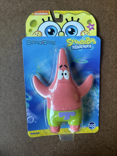SpongeBob SquarePants PATRICK Bendems Figura 5" Piegabile Ems NUOVO - Foto 3 di 11