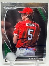 2021 Panini Prizm Draft Picks Baseball SIGNED RC Ben Kudrna PDP43