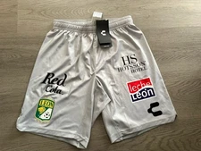 Club Leon FC Charly Adult Grey Goalkeeper Match Shorts - Size XS - BNWT