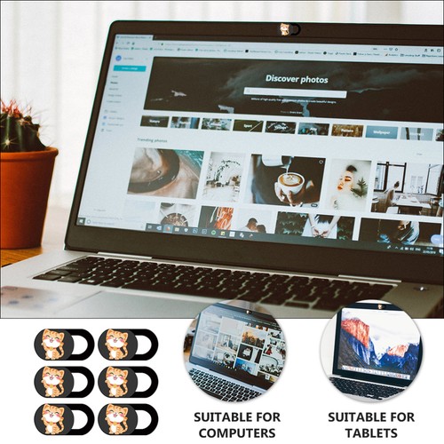 6PCS Webcam Cover Universal Laptop Camera Cover Slider für Datenschutzschutz - 第 5/12 張圖片