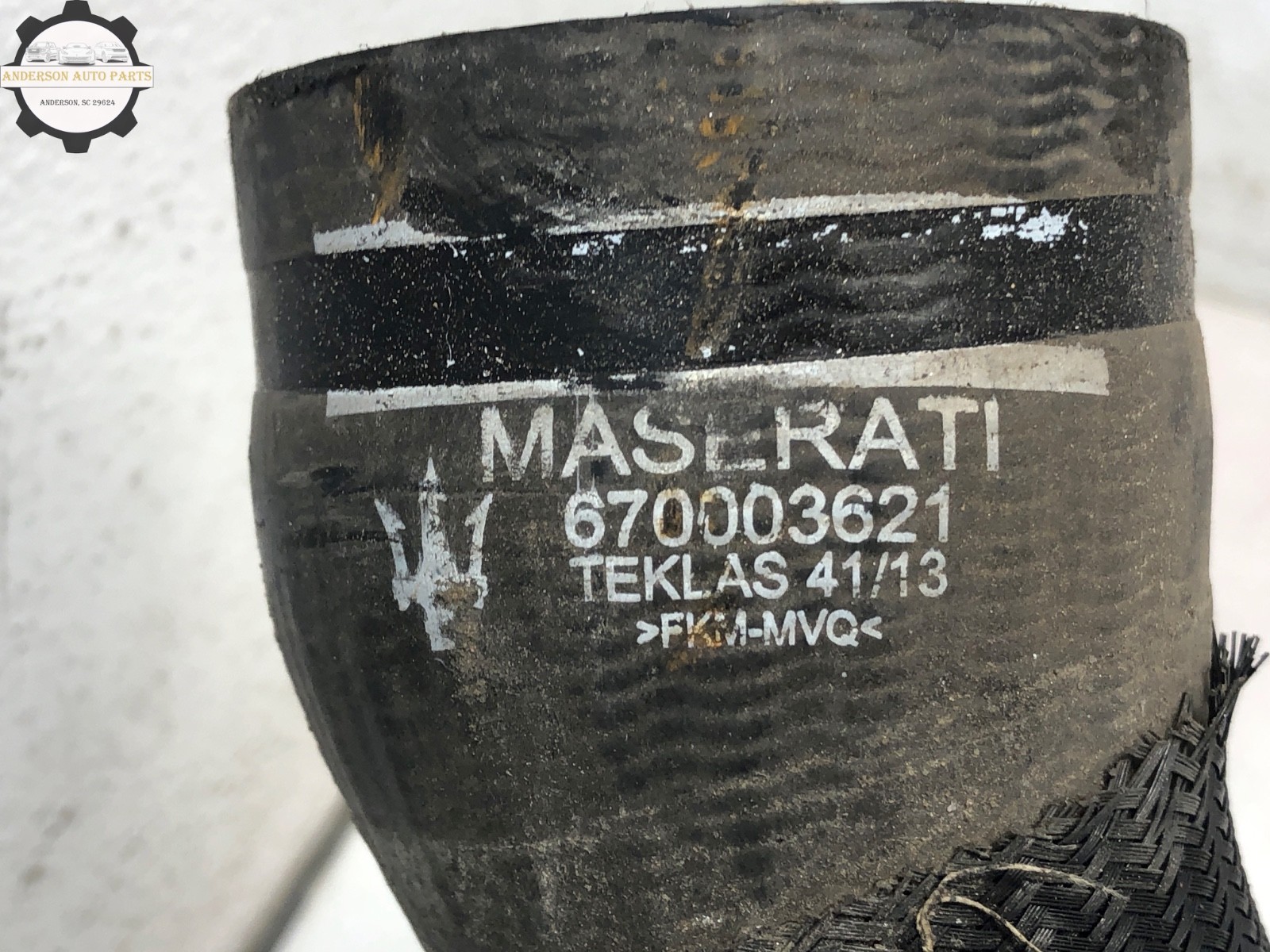 2014-2019 MASERATI GHIBLI 3.0L FRONT TURBO INTERCOOLER HOSE TUBE X2 OEM