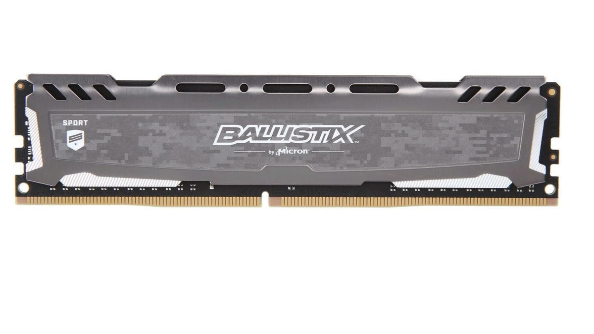 DDR4 SDRAM Ballistix 8 GB Capacity per Module Memory (RAM) for