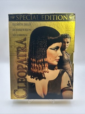 Cleopatra Elizabeth Taylor Richard Burton Rex Harrison Historienfilm DVD Klassik