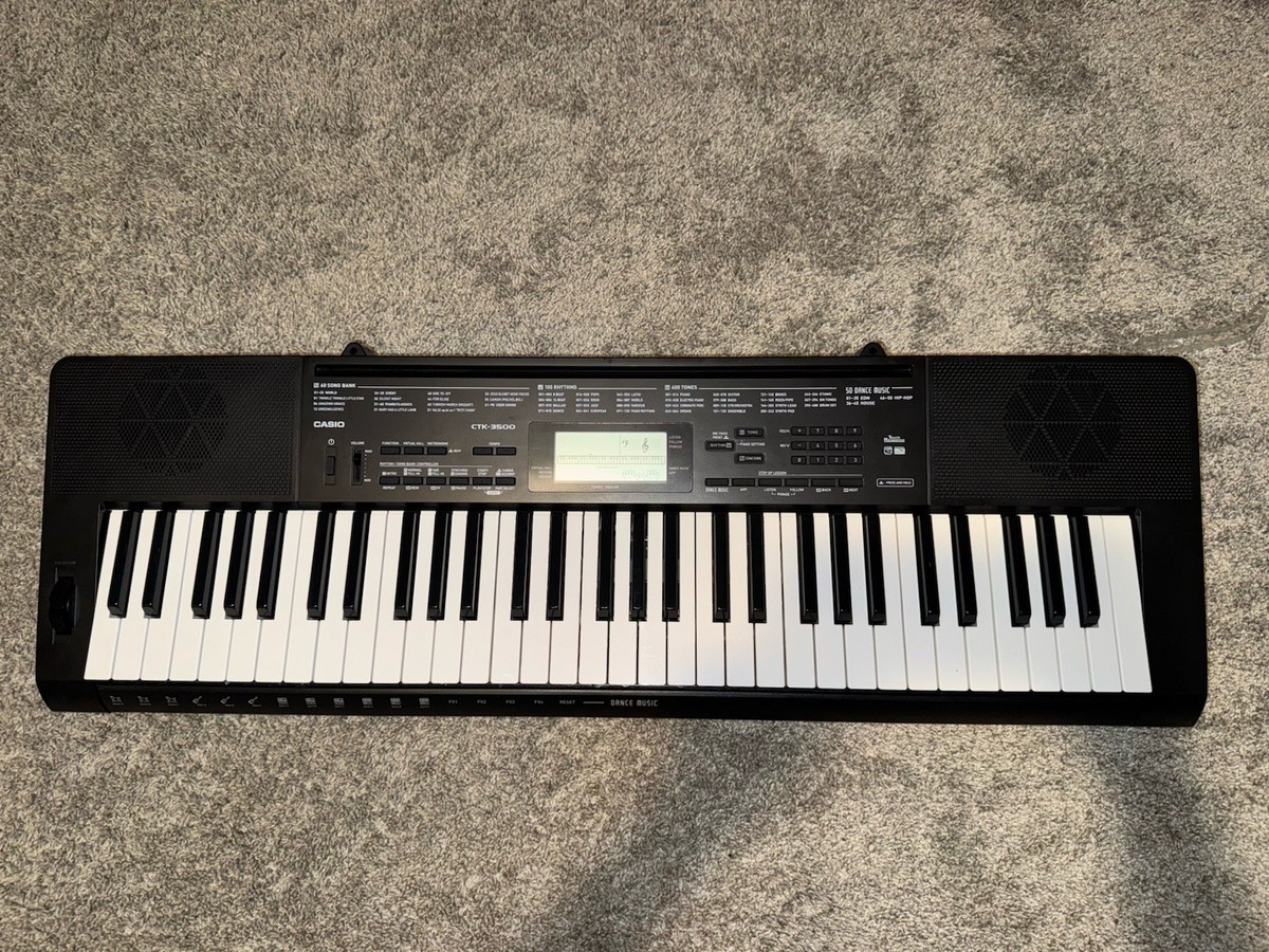 【CASIO】 カシオ　CTK-3500 キーボード 61鍵 CTK-3500 | CASIO