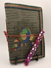 Handmade Indian PEACOCK Notebook Diary Journa...