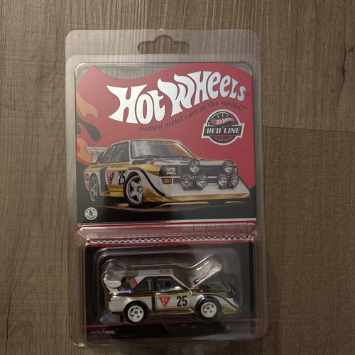2025 Red Line Club Exclusive 1985 Audi Sport Quattro SI  Clamshell Case In Hand