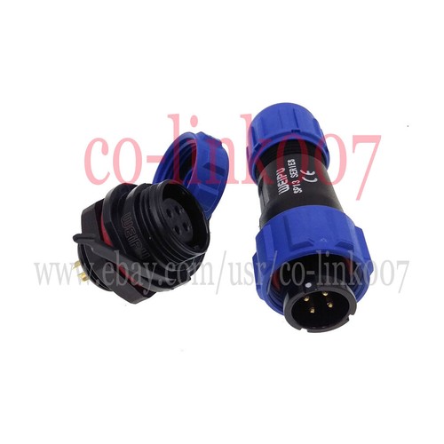 WEIPU 4 pin Connector SP1310/P4 SP1312/S4 Waterproof Connector Plug, IP68 - Picture 8 of 9