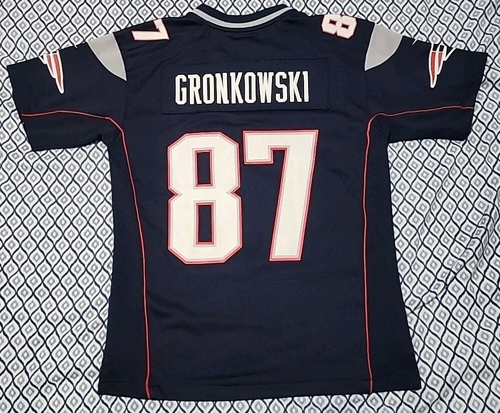 NFL PATRIOTSペイトリオッツGRONKOWSKIグロンコウスキジャージ Yahoo!オークション - NFL Patriots GRONKOWSKI 87 ウエア ジャージ ユ