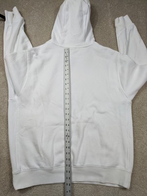 Nike Hoodie Mens Large Pullover Sweatshirt Hamburger Graphic White Outdoor  | eBay