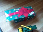 MATCHBOX GREEN HARVESTER MODEL 379a CHRISTMAS BOXED 1570 EA stamped on bottom  — photo 7