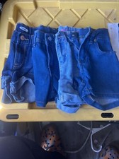 Jean Shorts Bundle Youth Girls Adjustable Waist Size 10-12