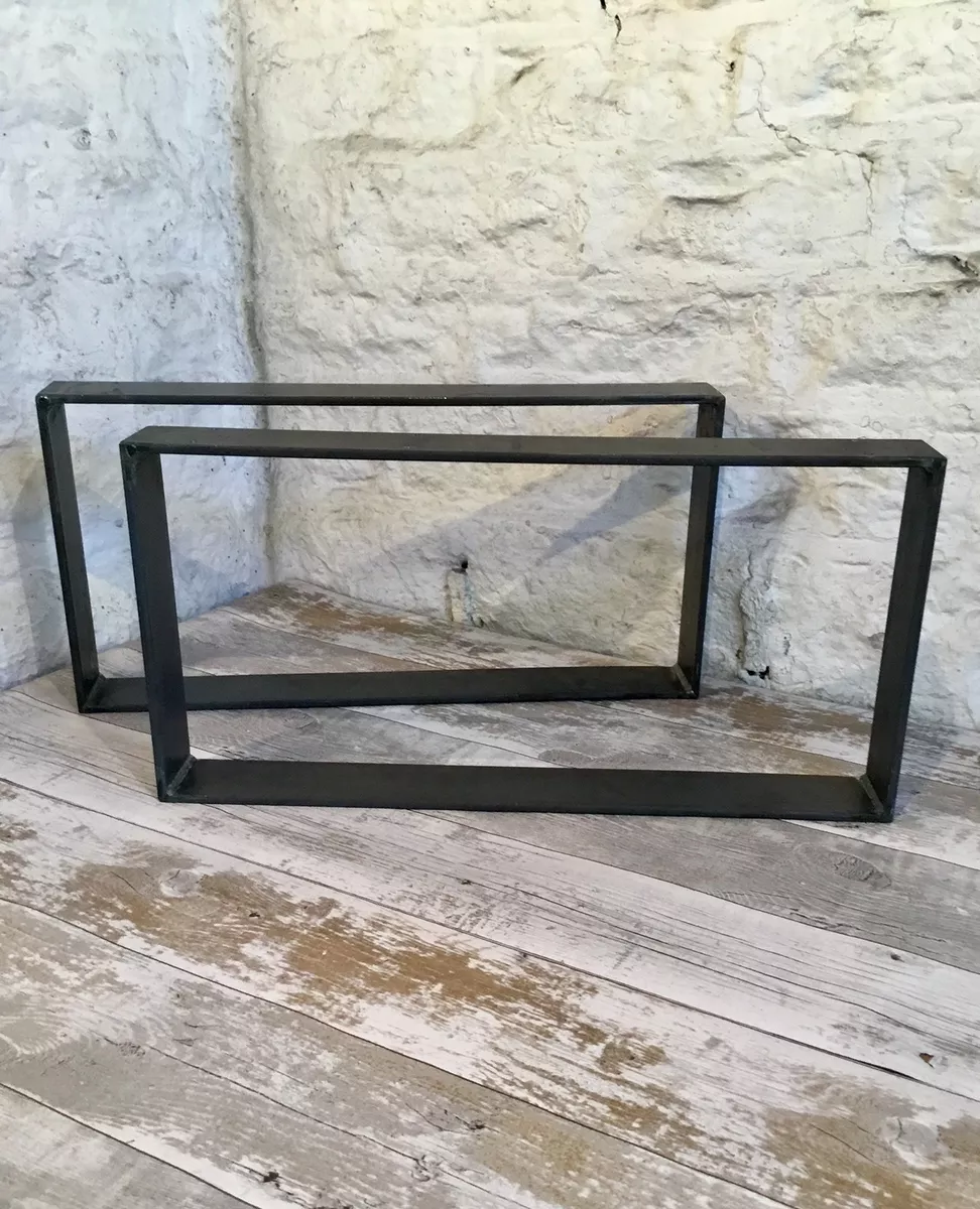 Raw metal table legs outlet