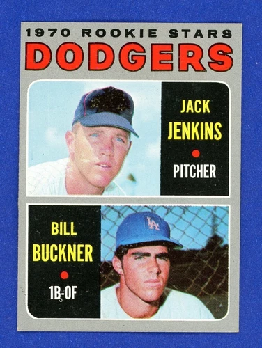 1970 TOPPS #286--BILL BUCKNER ROOKIE--LOS ANGELES DODGERS--EX/EXMT